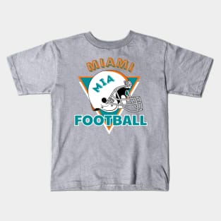 Miami Football Vintage Style Kids T-Shirt